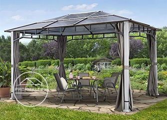Hochwertige Gartenpavillons zur ganzjährigen Nutzung Hochwertige Gartenpavillons zur ganzjährigen Nutzung