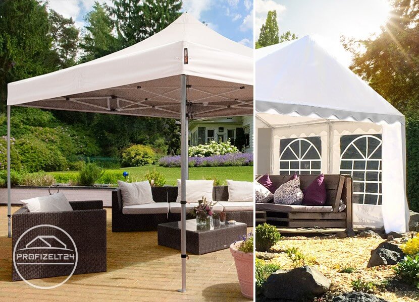 Pavillon 4x4 m online kaufen Profizelt24